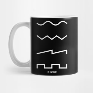 Waveforms White Mug